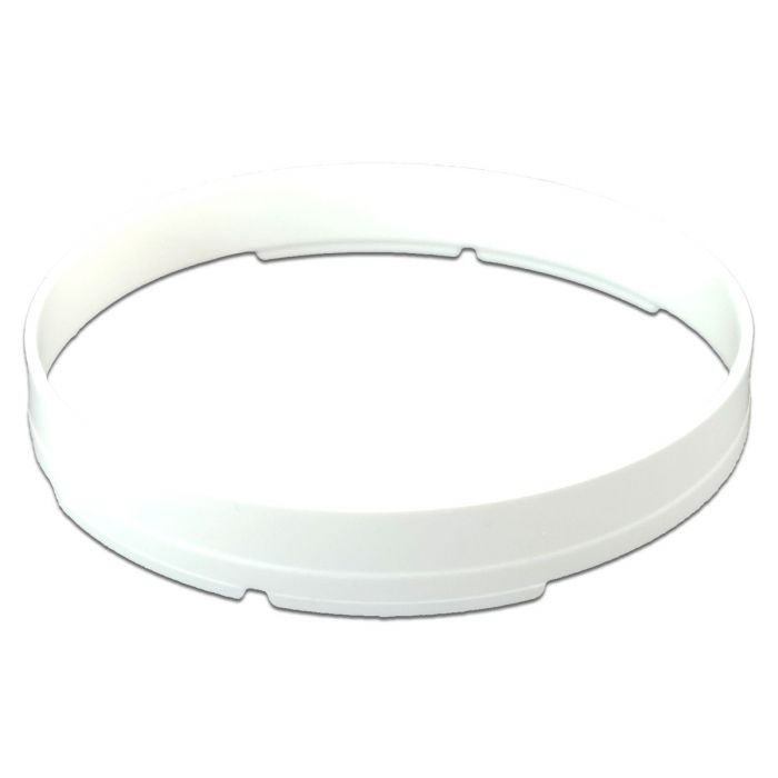 Ross Round Comb Rings - white