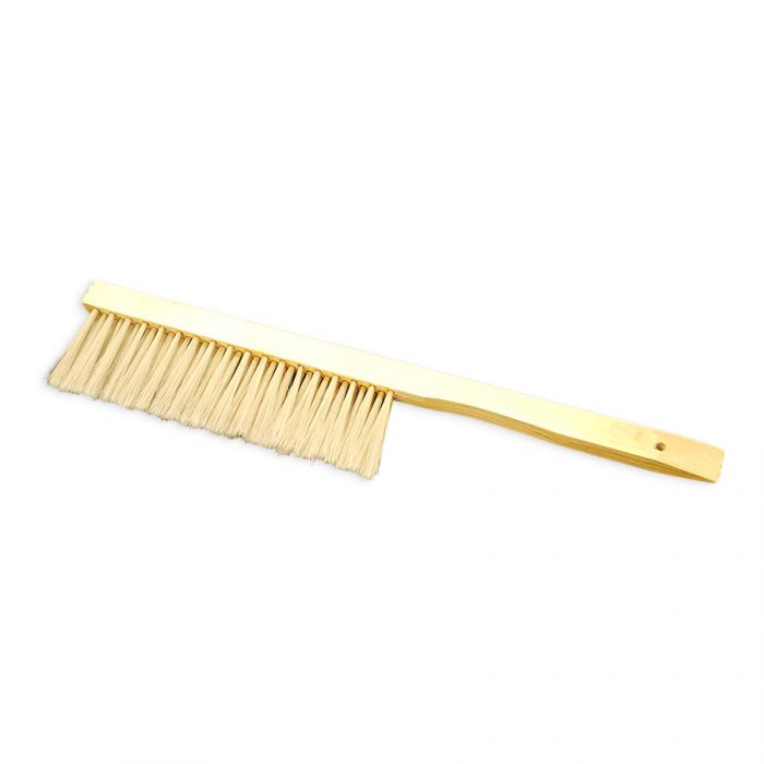 Bee Brush - Premium 3-row nylon bristles wood handle