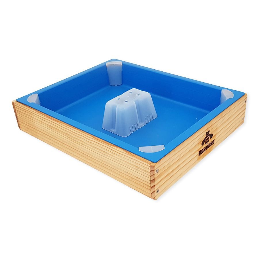 Blue Top Feeder 10Frame Lanogard Treated Rim